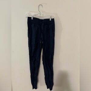 Navy Lululemon dance studio Jogger Pants